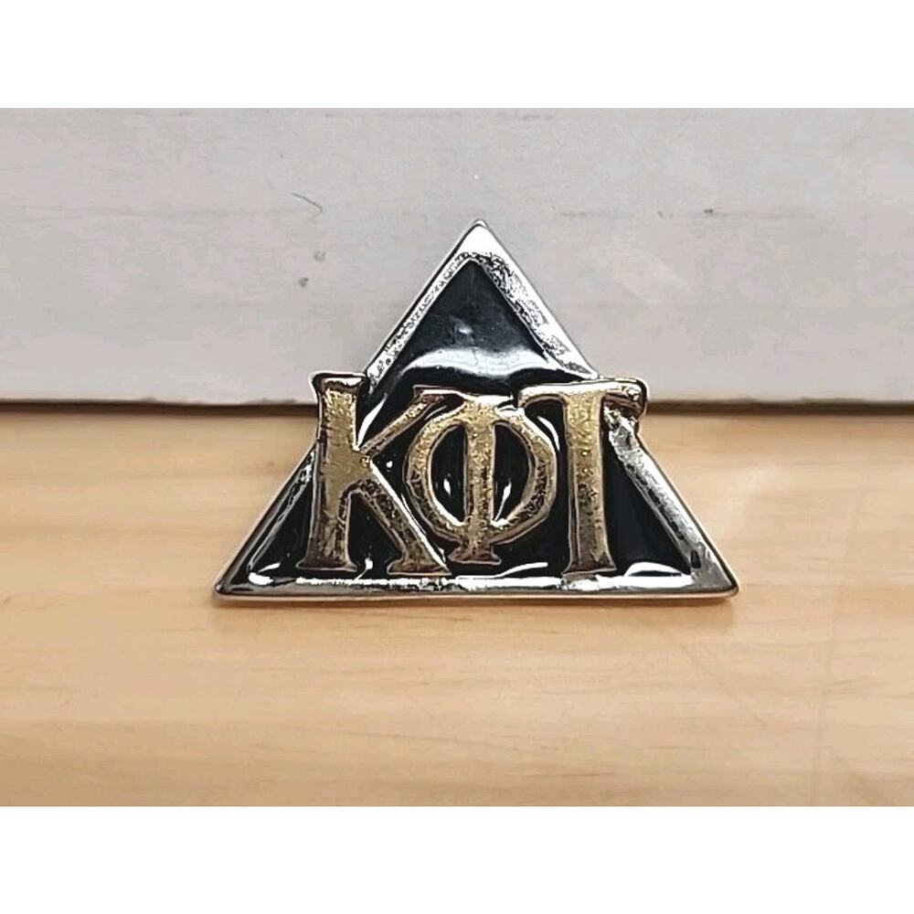 Thoth Undated Triangle 1" Pin Brooch New Orleans Mardi Gras Krewe Favor fa958